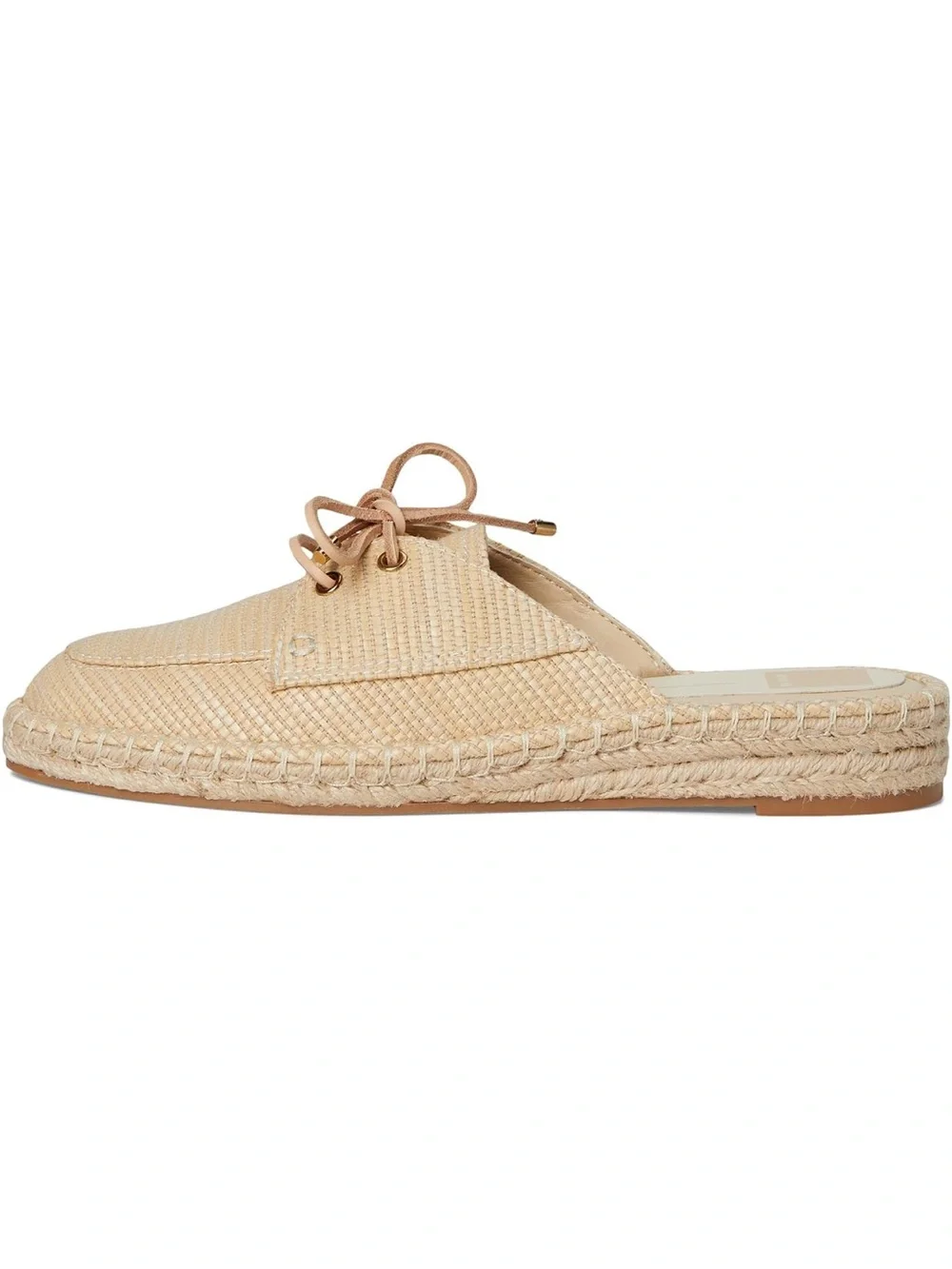 Dolce Vita Woven Espadrille Mule Loafers in Natural